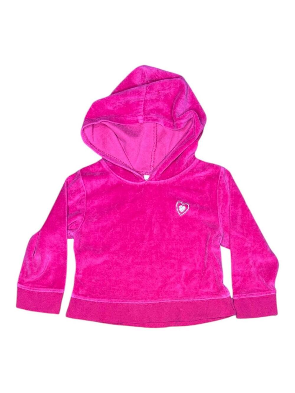 Cherokee Pink Heart Hoodie Girls